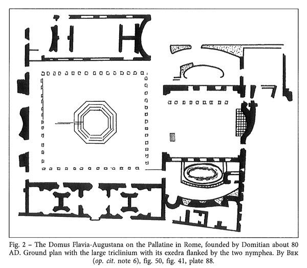 Domus Flavia p Palatin